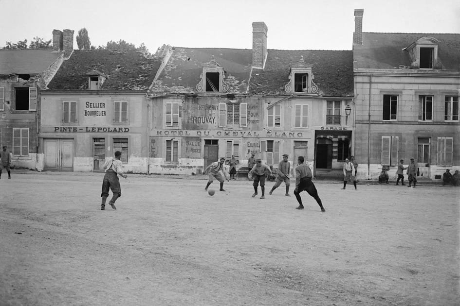 La Grande Guerre et les sports collectifs au M&eacute;morial'14-18&nbsp;Notre-Dame-de-Lorette
