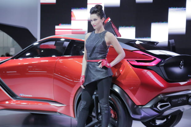 Les hôtesses du salon de Francfort 2015