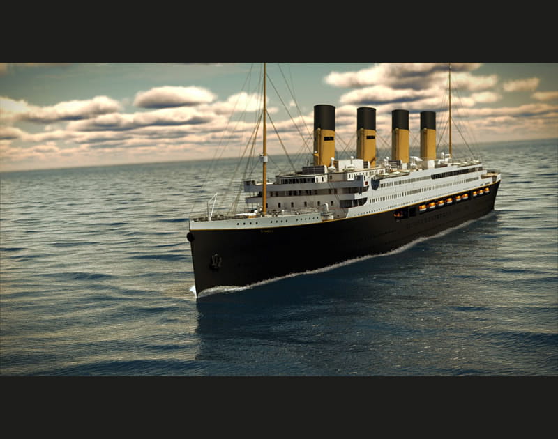 Une reproduction du Titanic grandeur nature