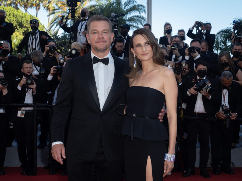 Matt Damon et Camille Cottin enflamment la Croisette