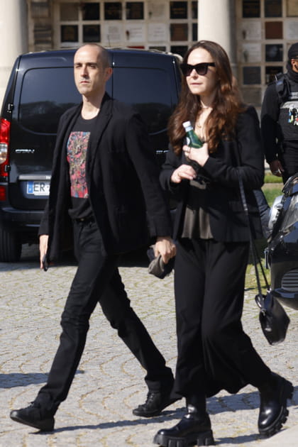 PHOTOS. Les personnalit&eacute;s pr&eacute;sentes aux obs&egrave;ques de R&eacute;gine