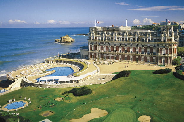 L'hôtel du Palais à Biarritz, l'un des plus beaux de France