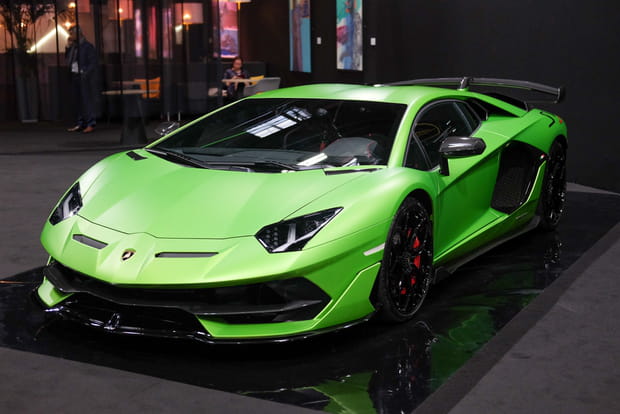 La Lamborghini Aventador SVJ a fait sa première apparition en France