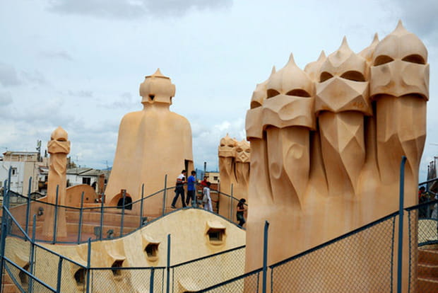 Toit de la Casa Milà