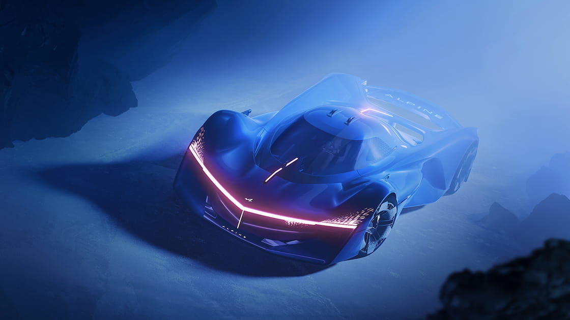 Qu'est ce que l'Alpenglow, le nom du concept fou d'Alpine&nbsp;?