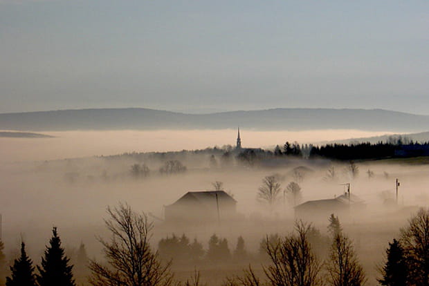 Les paysages magnifiés par la brume