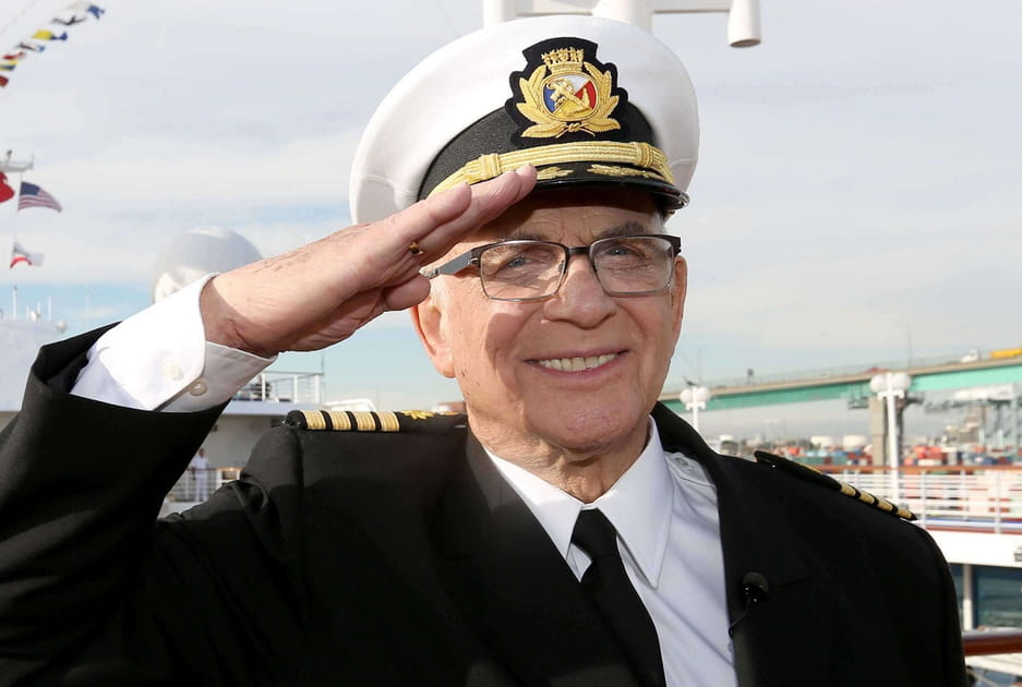 Gavin MacLeod, le Capitaine Stubing de la Croisi&egrave;re s'amuse