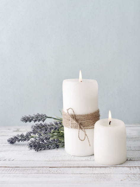 Les bougies parfum&eacute;es