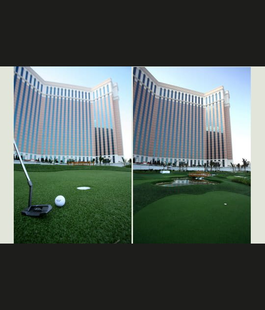 Un vrai parcours de golf 18&nbsp;trous &agrave; Macao