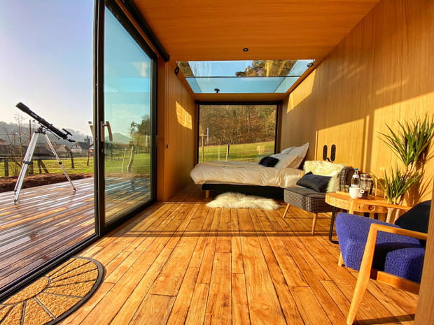 Un lodge écolo-chic dans le Parc naturel des Vosges du Nord