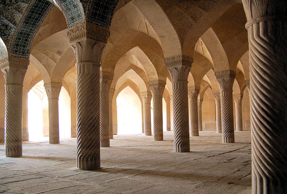 La mosqu&eacute;e du R&eacute;gent &agrave; Shiraz