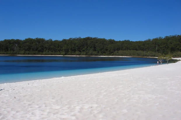 Le lac McKenzie sur l’île Fraser