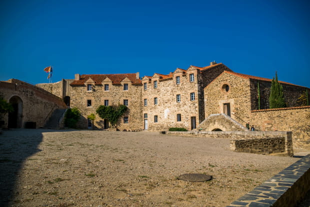 A l'intérieur du château royal