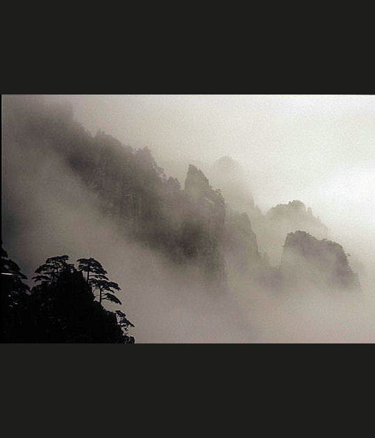 Brume sur Huang Shan