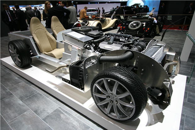 Châssis nu de Morgan