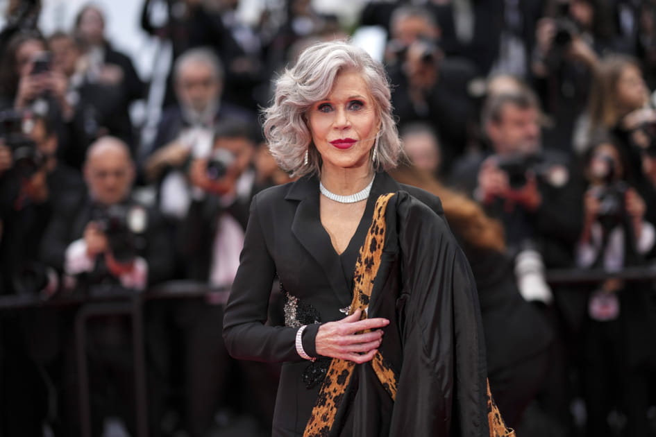Jane Fonda classe &agrave; la c&eacute;r&eacute;monie d'ouverture