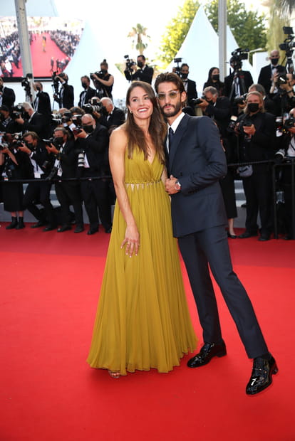 Pierre Niney et sa femme Natasha Andrews