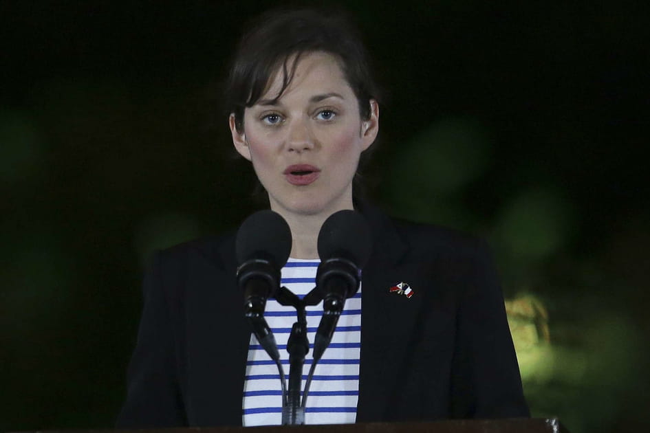 Marion Cotillard en phase avec le gouvernement