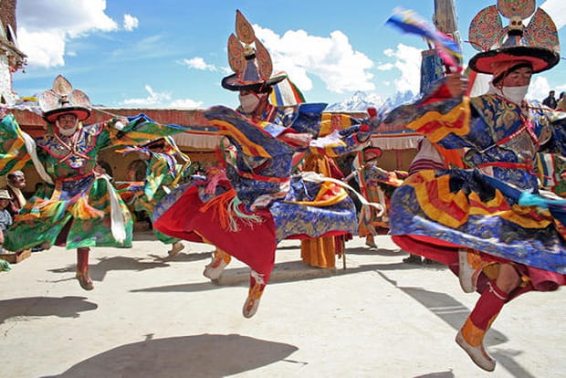 Moines volants en Inde