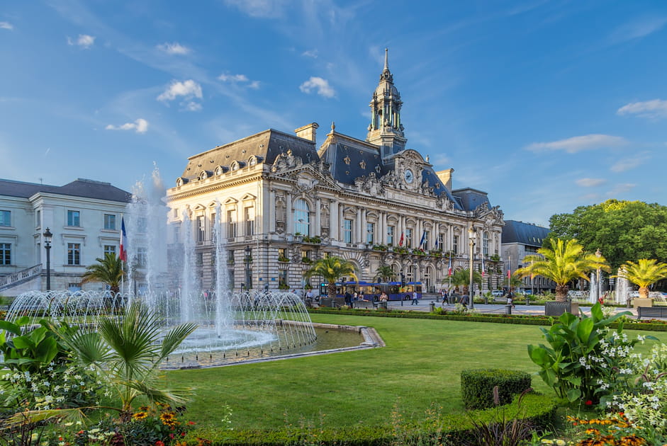 L'H&ocirc;tel de ville de Tours