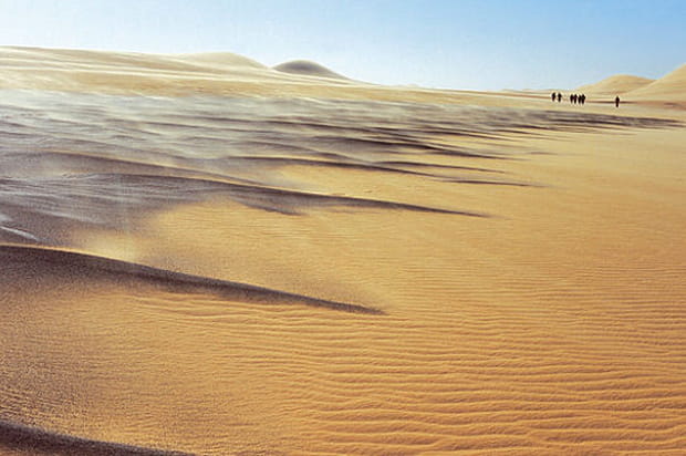 Le désert blanc d'Egypte