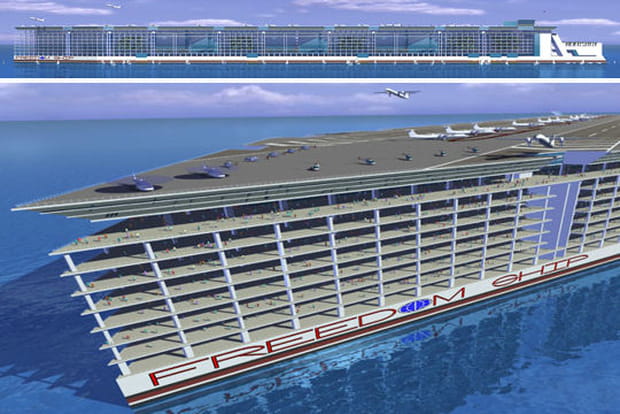 Freedom Ship : proche de la science-fiction