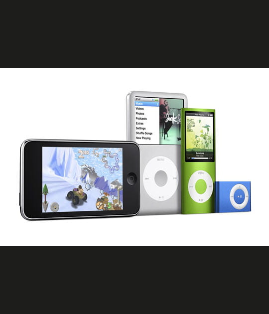 Place aux nouveaux iPod&nbsp;!