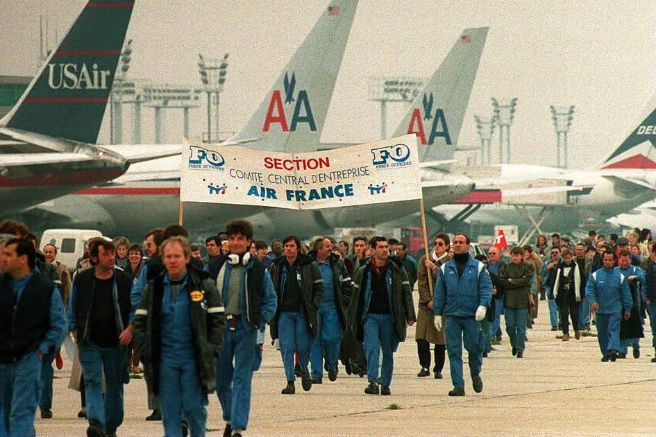 1993 : 2 semaines de gr&egrave;ves