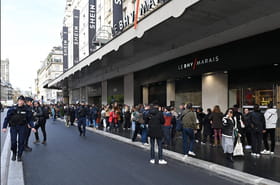 Ouverture de Shein au BHV &agrave; Paris, en direct&nbsp;: des appels au boycott et des clients au rendez-vous