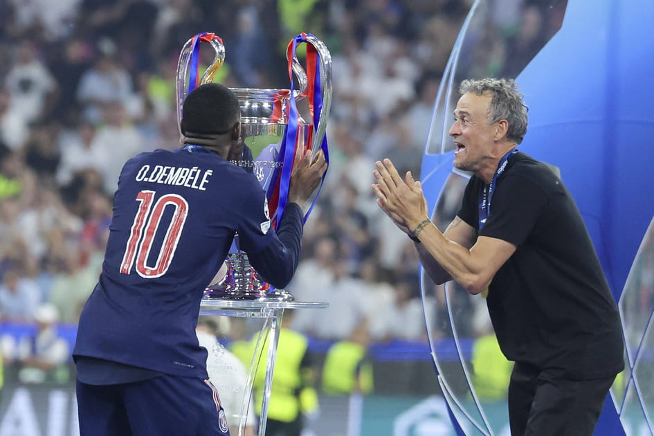 Les plus belles images de la finale PSG - Inter