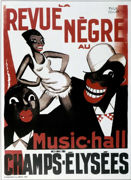 Le succ&egrave;s en 1925, avec la &quot;Revue N&egrave;gre&quot;