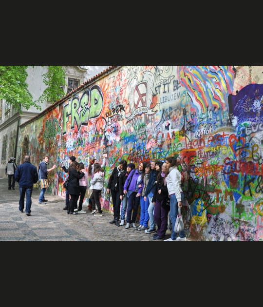 Les Beatles &agrave; Mala Strana