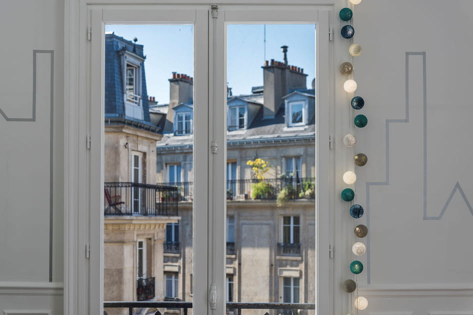 Une guirlande lumineuse