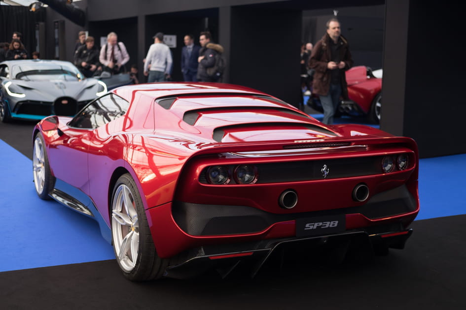 Une Ferrari unique r&eacute;alis&eacute;e sur la base d'un mod&egrave;le existant