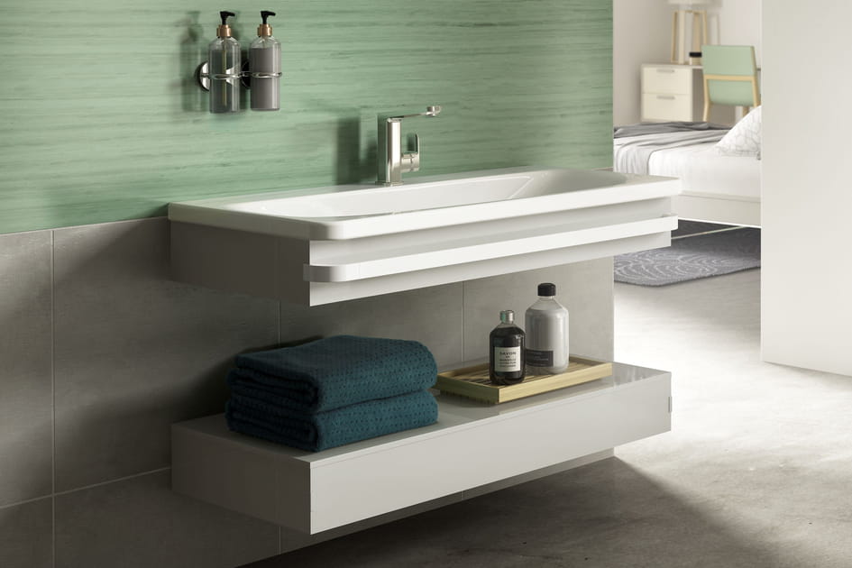 Un lavabo astucieux