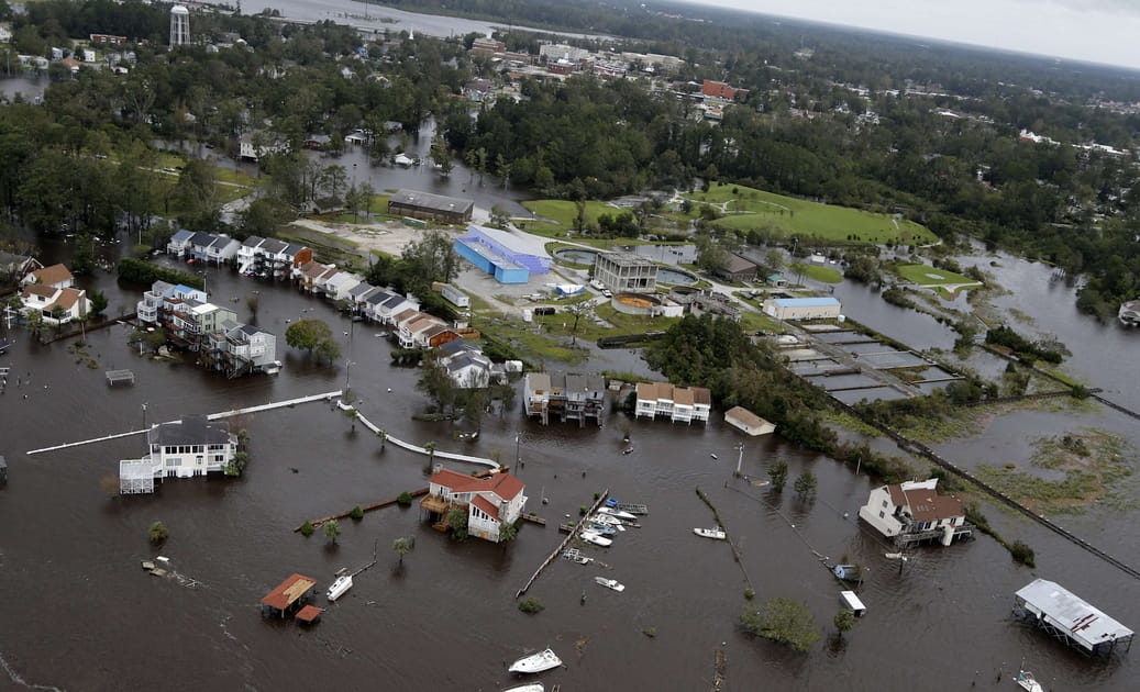 Les images spectaculaires de l'ouragan Florence
