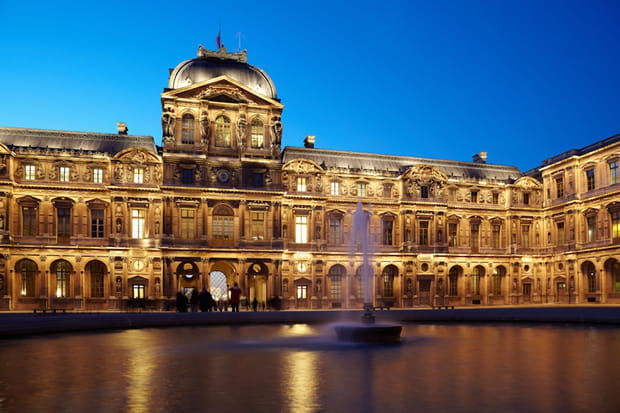 Le Palais du Louvre à Paris