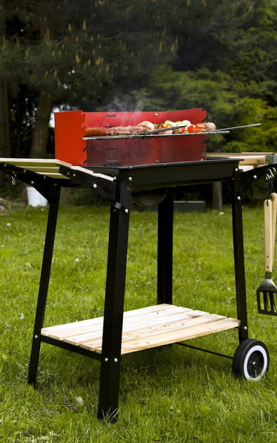 Gare &agrave; la cuisson au barbecue