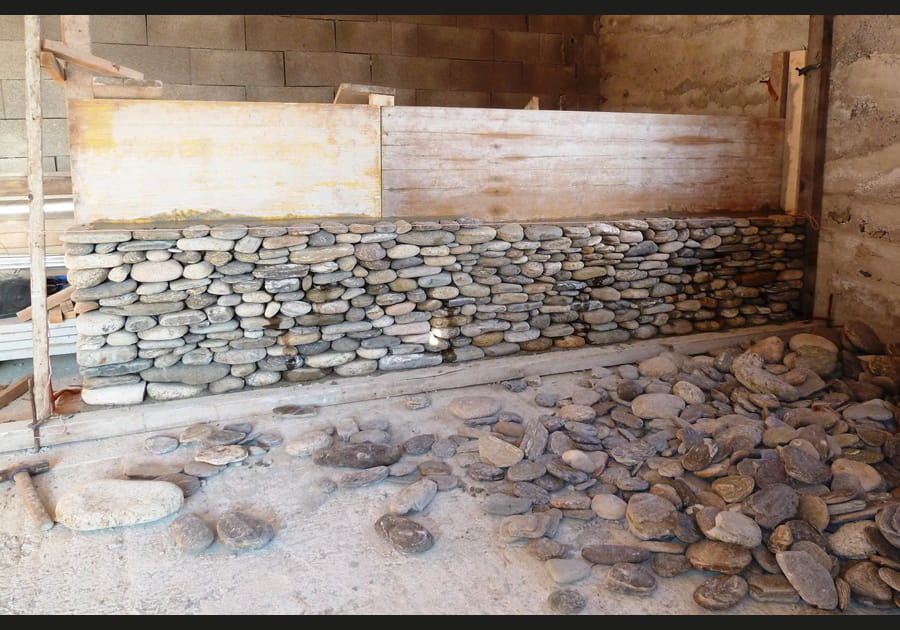 Un bar de galets