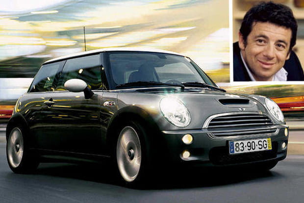 Patrick Bruel roule en Mini