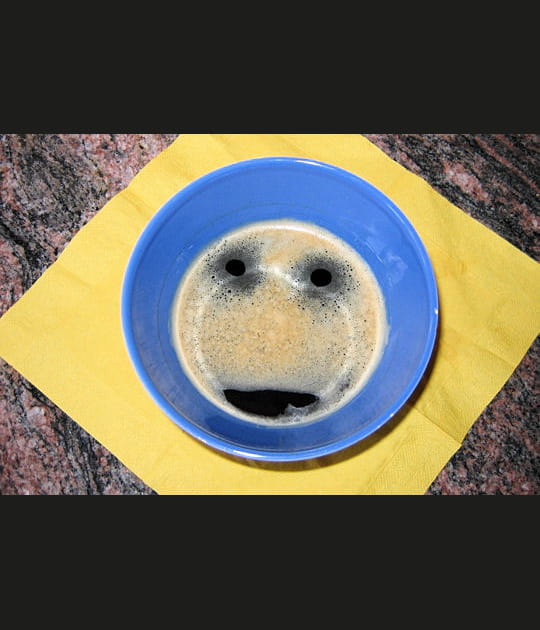 Un caf&eacute; surpris