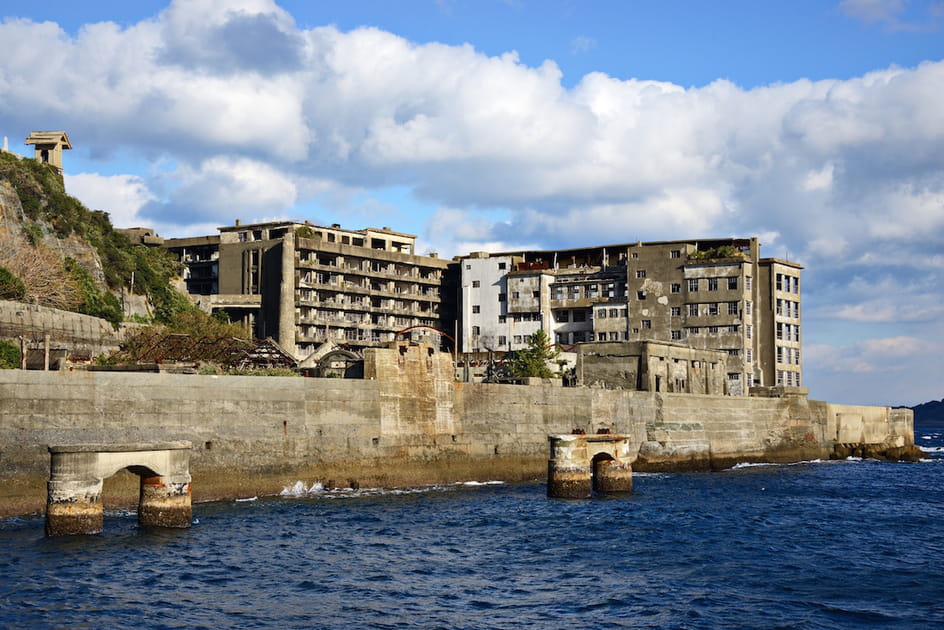 L&rsquo;&icirc;le d&rsquo;Hashima, une ville fant&ocirc;me