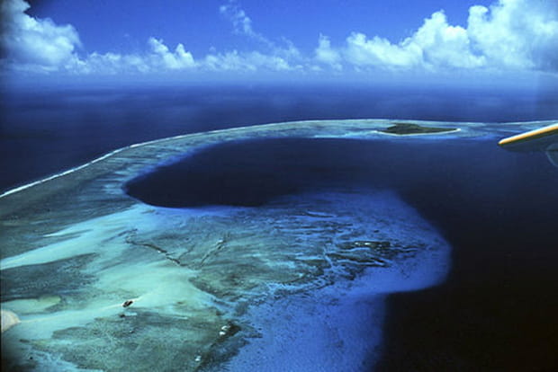 L'atoll de Bikini dans les îles Marshall
