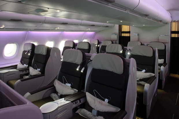 Un petit tour en classe Affaires...
