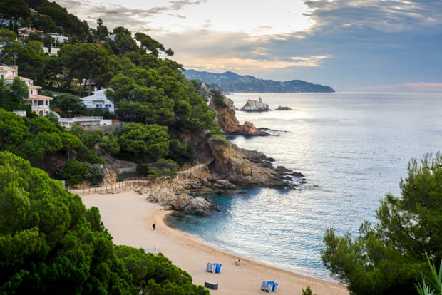 Cala Bona, Blanes, Espagne