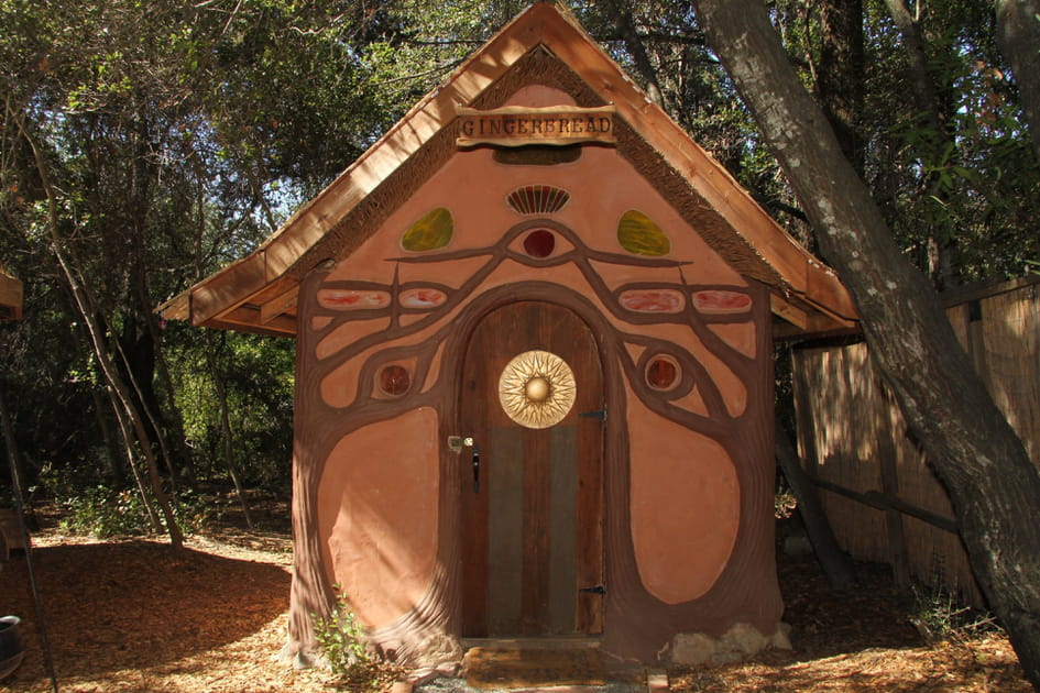 Une maison en pain d'&eacute;pices en Californie