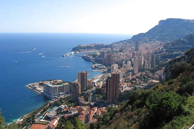 Depuis la corniche