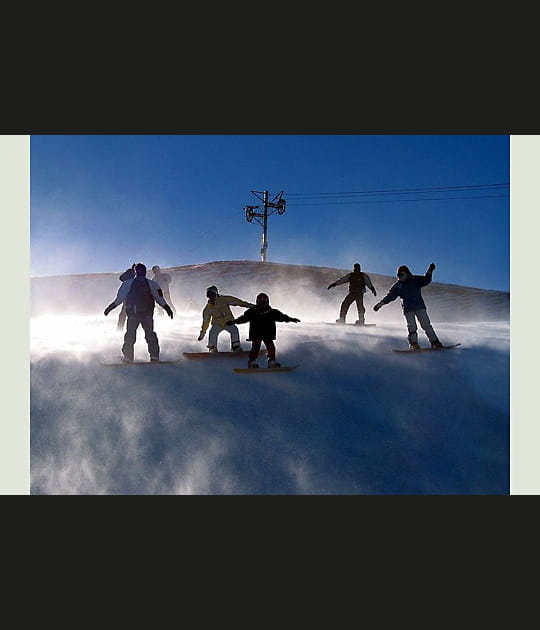 Temp&ecirc;te sur piste