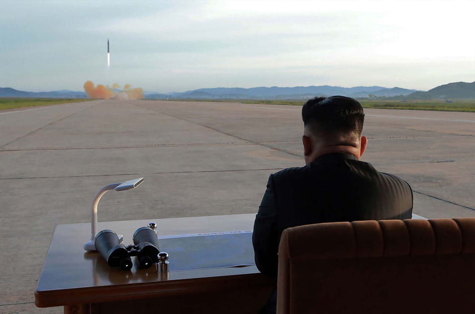 Tir de missile nord-cor&eacute;en