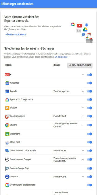 Google&nbsp;: des gigaoctets de donn&eacute;es et vous